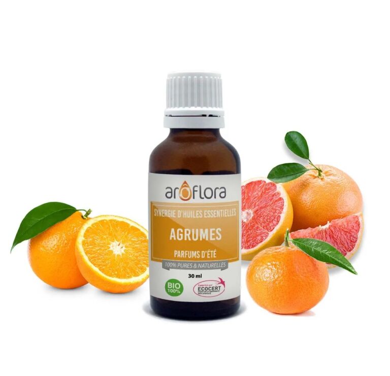 1721 AGRUMES Synergie BIO dhuiles essentielles 30 ml