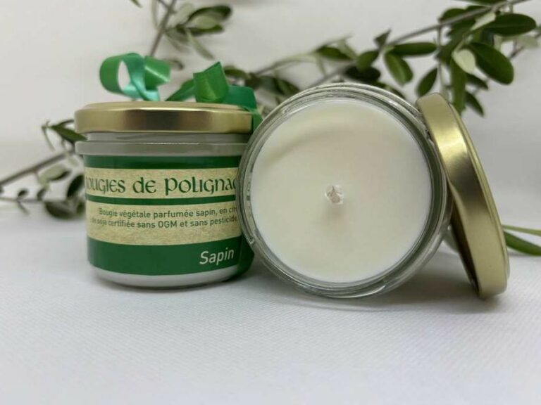 1701 Bougie Vegetale Sapin