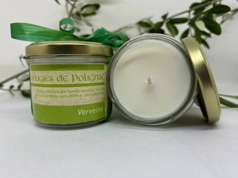 1703 Bougie Vegetale Verveine